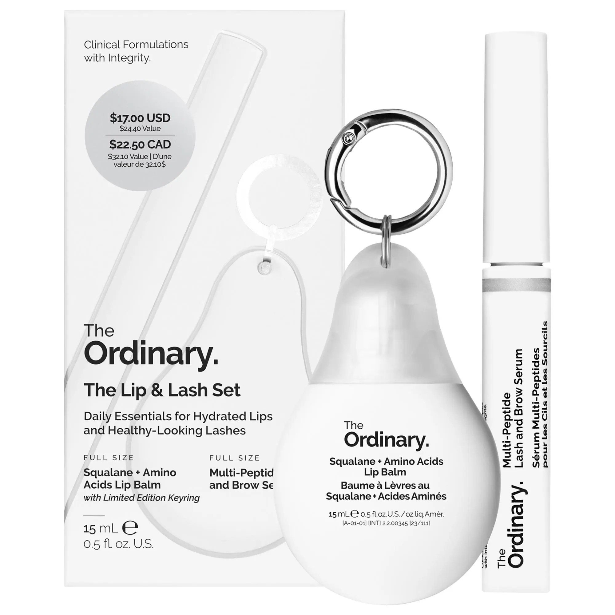 The Ordinary The Lip & Lash Set | Sephora (US)