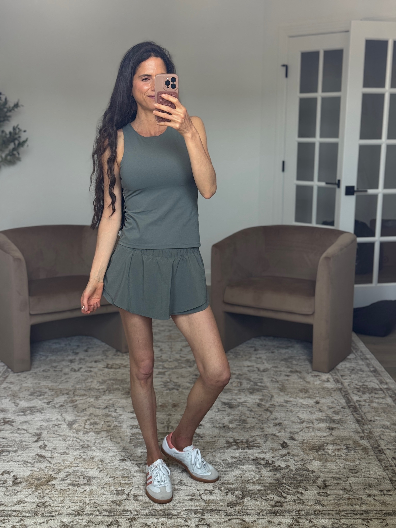This set is so good for spring and summer.
Lightweight, flattering, and perfect for everything from workouts to running errands.
tennis dress set, athletic outfit for women, workout set, athleisure outfit, casual sporty look


#LTKmomlife #LTKSeasonal #LTKootd