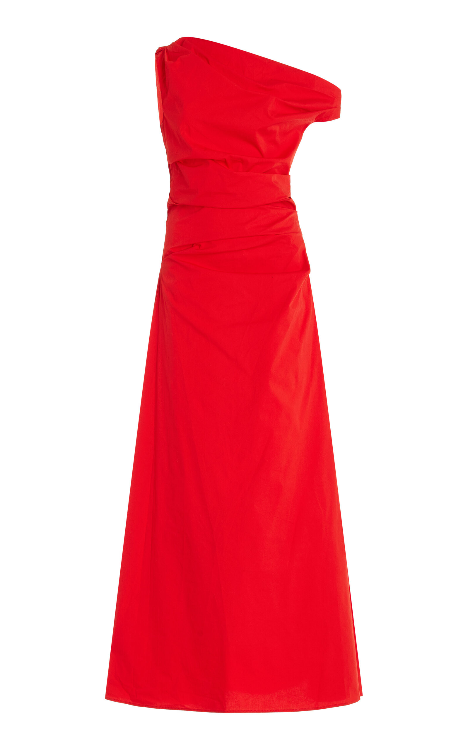 Exclusive Phare Draped Stretch-Cotton Maxi Dress | Moda Operandi (Global)
