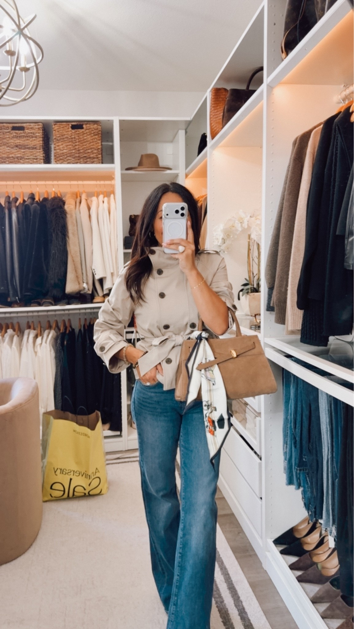 Trench is part of the Nordstrom Sale🎉 in and out of stock- fits TTS

#LTKSaleAlert #LTKOver40 #LTKootd