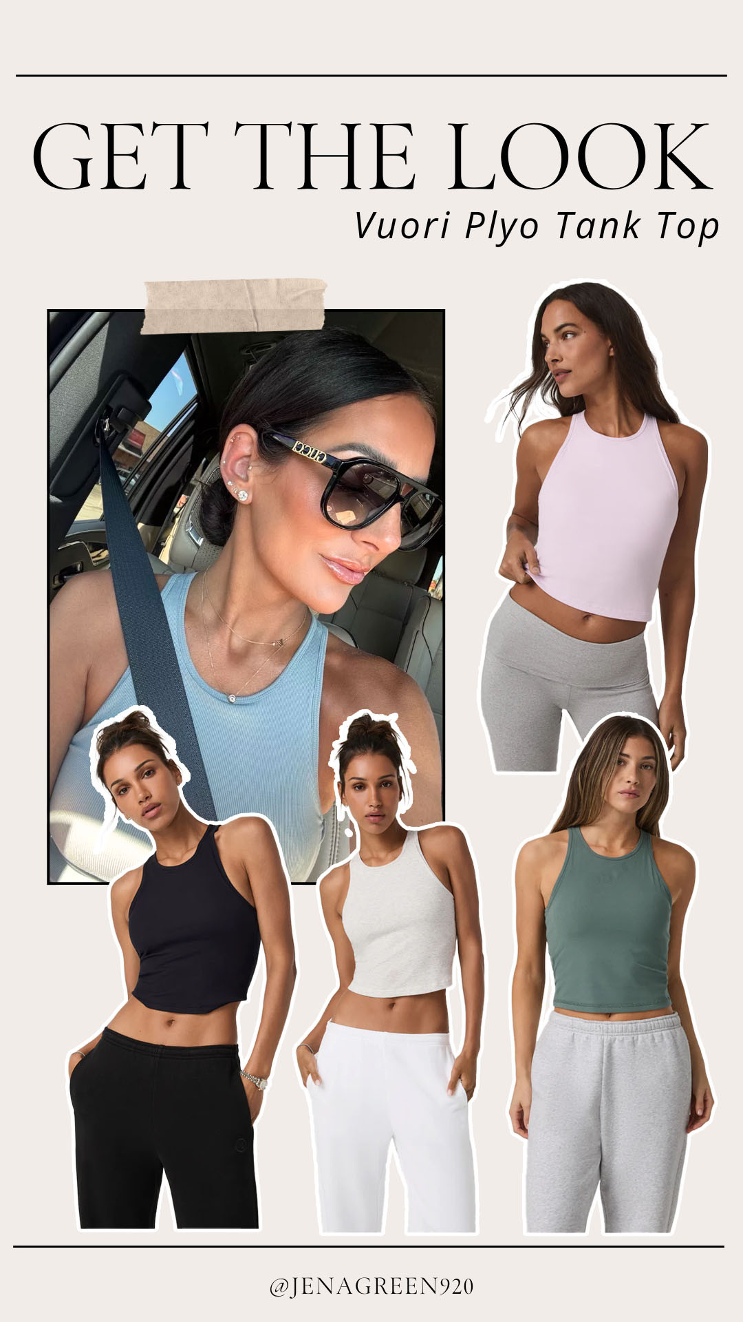 Get the Look Vuori Plyo Tank Top New Spring Colors | Get the Look Bra Top  

 #LTKSeasonal #LTKActive