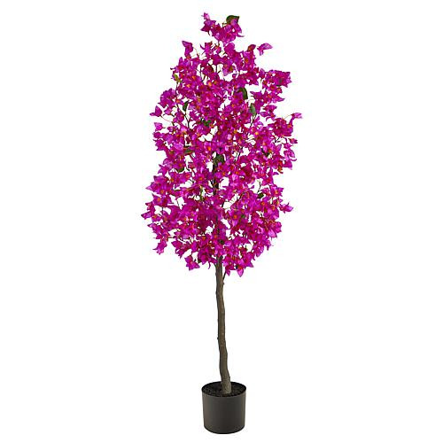 Nearly Natural 5 Ft. Bougainvillea Artificial Tree | HSN