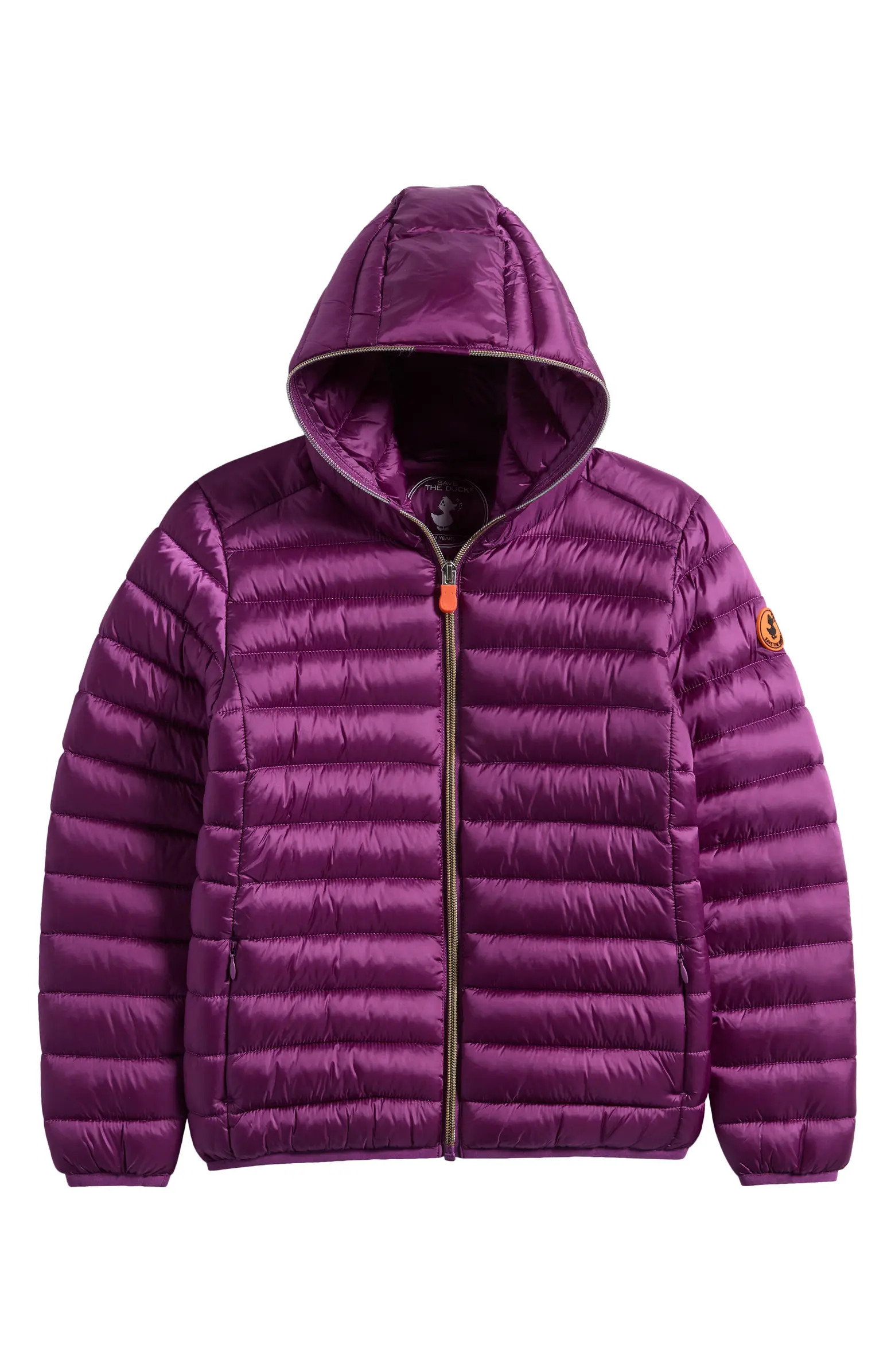 Save The Duck Kids' Iris Shiny Puffer Jacket | Nordstrom | Nordstrom