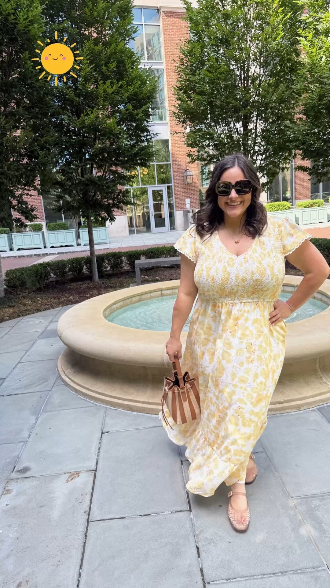 This yellow floral maxi dress just screams summer. The smocking and ruffle details are excellent. It's only $20 when you use my code. Lots of patterns to choose from.

Code: G8U4UXQR

#summerdress

#LTKootd #LTKOver40 #LTKPetite