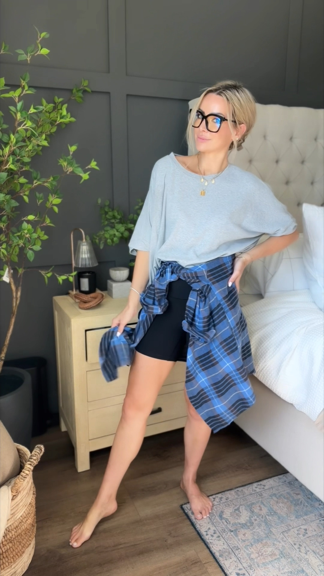 My favorite flannel from Amazon is back in stock. Here are three ways that I would style it ahead of fall while the weather is still warm for summer.
You can wear it casually or dress it up for a country concert. I sized up two sizes to a large for a more oversized fit. 
Amazon fashion find

#LTKSaleAlert #LTKFindsUnder50 #LTKVideo