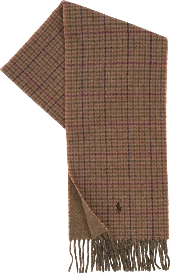 Reversible Menswear Scarf | Nordstrom