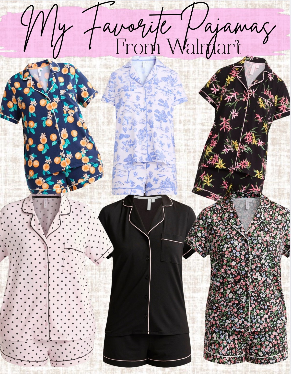 My Favorite Walmart Pajamas 

#LTKU #LTKHome #LTKSeasonal