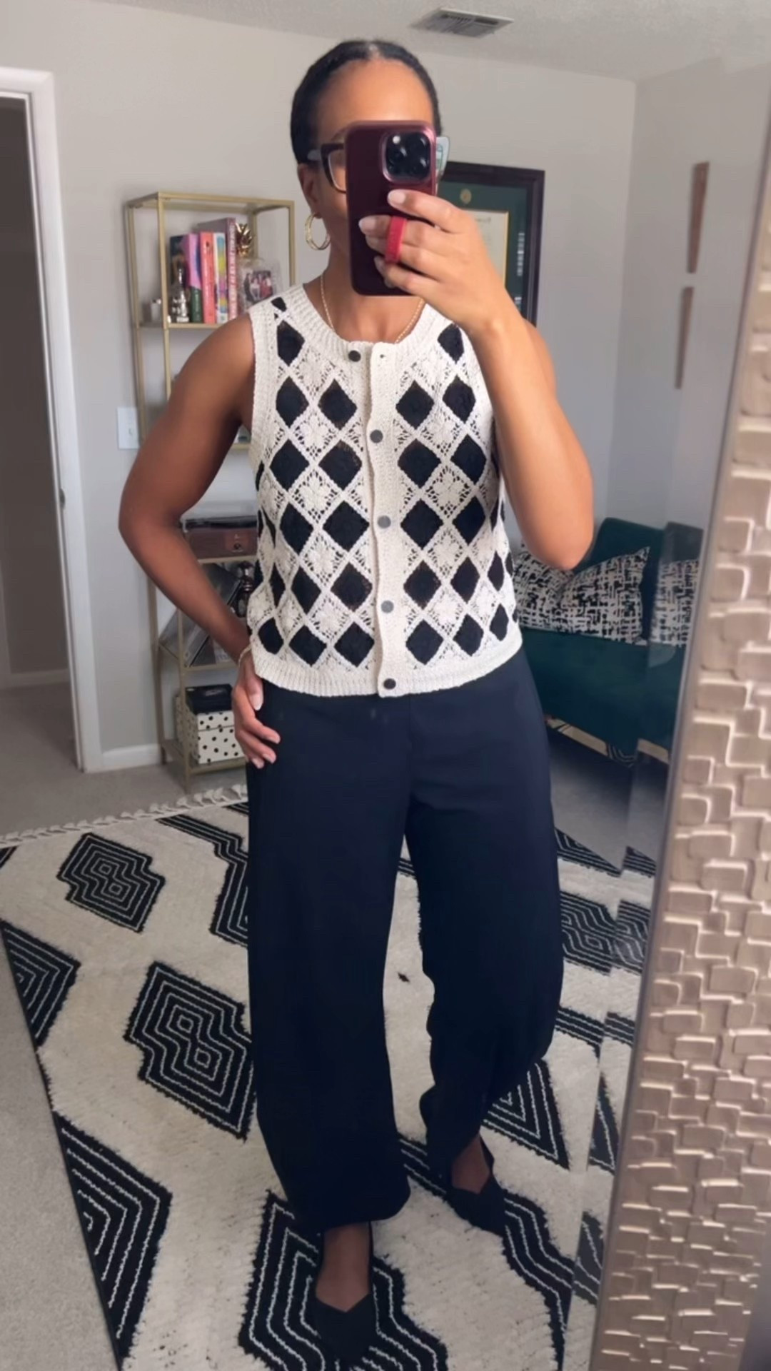 My Fort Lauderdale travel outfit is super comfortable without sacrificing style. 

• Sézane Ron Top (medium)
• Ruti On The Loose Work Pant (I sized up to a 10 for a roomier fit)
• Kendra Scott Kelly Hoop Earrings
• Kendra Scott Kelly Bangle Bracelet
• Rothy's The Point (size 10.5)

These Ruti On The Loose Work Pant were a bit of a splurge, but they’re truly unique & flattering. They feel like an athletic pant but look like a dress pant. And they transition easily from casual to dressy.

*Currently on sale - save 25% off sitewide with Ruti. 

Fall outfits, fall style, Travel outfit, airport outfit, casual fall outfit, barrel leg, on the loose work pants, workwear, office outfit, business casual, fall outfit, work outfit, fall workwear, women's fashion, fall fashion, fall outfit inspo, fall ootd, sézane, sezane lovers, French fashion

#LTKOver40 #LTKTravel #LTKGiftGuide #LTKSeasonal #LTKMidsize #LTKSaleAlert #LTKWorkwear #LTKCyberWeek #LTKHoliday
