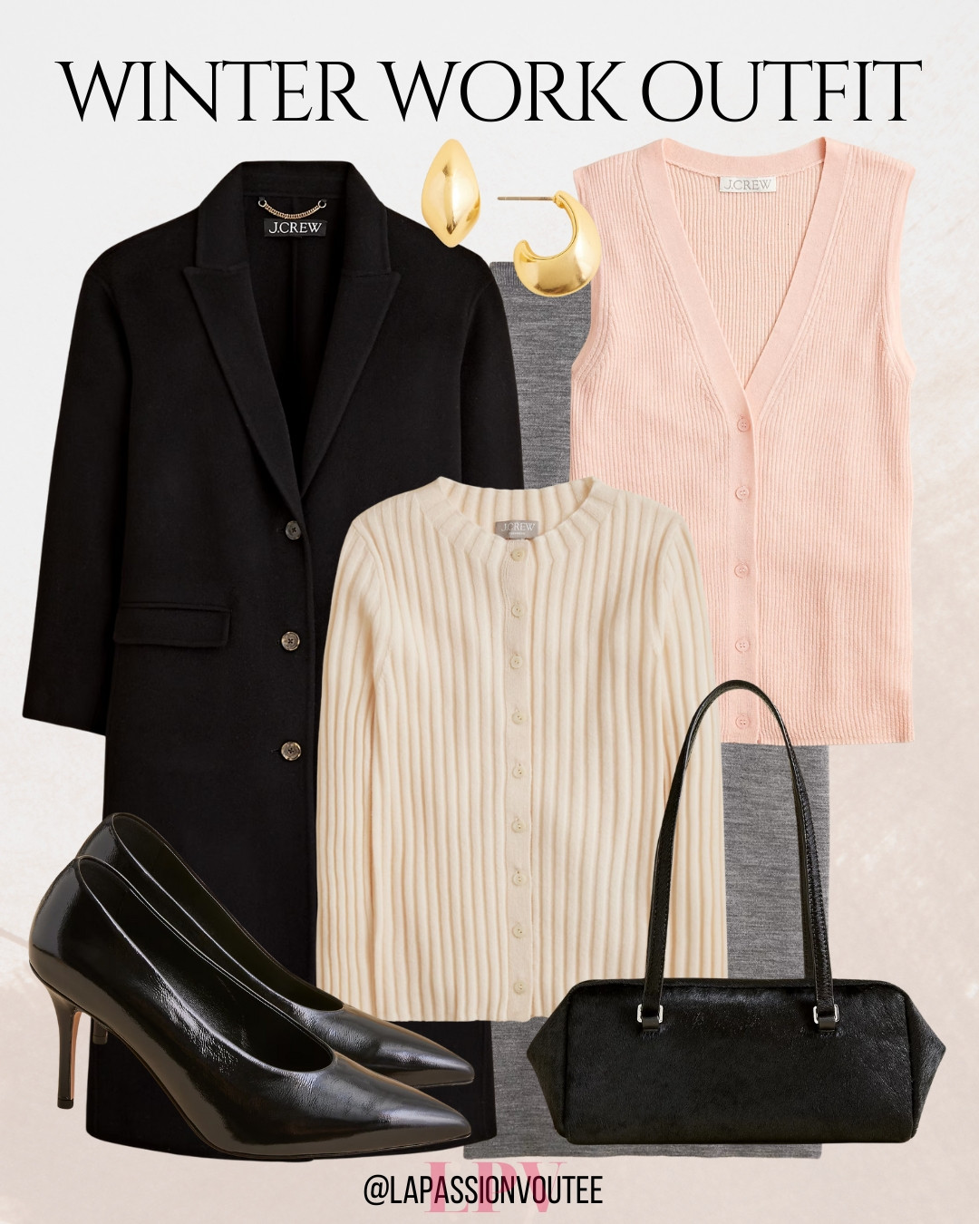 Putting together a winter work outfit that’s comfortable, chic, and office-appropriate ❄️✨ Soft layers, clean lines, and neutral tones make it easy to stay stylish while working through the season. Great inspiration for everyday workwear that feels effortless, cozy, and polished all winter long. 🧤💫 

 #LTKSeasonal #LTKWorkwear