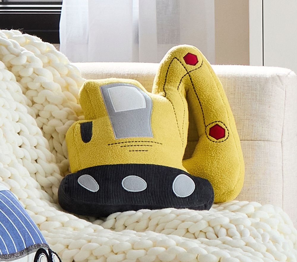 Excavator Pillow | Pottery Barn Kids