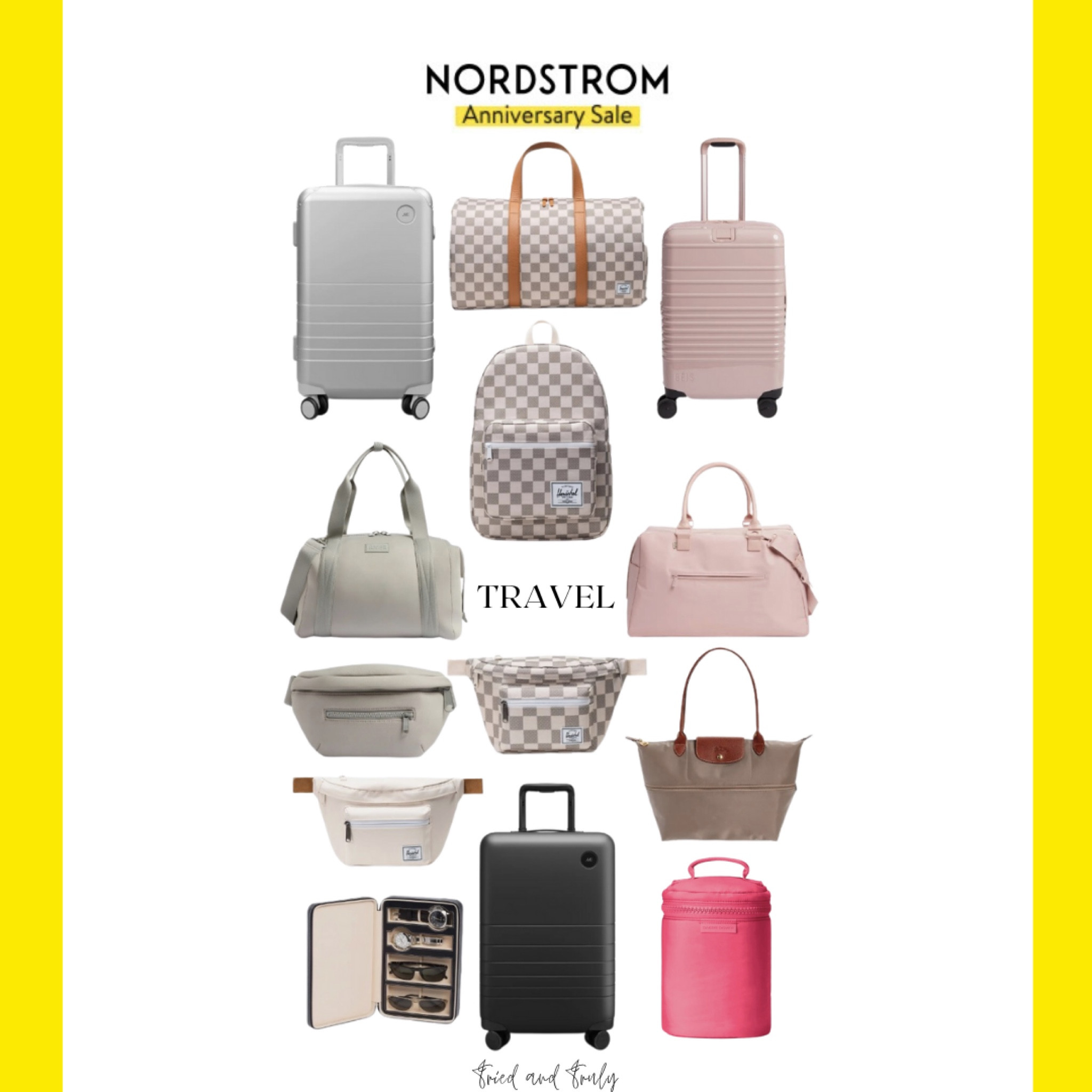 Nordstrom Anniversary Sale Travel suitcase Carry on duffle backpack spinner weekender  
NSale #nsale 

#LTKxNSale #LTKTravel #LTKStyleTip