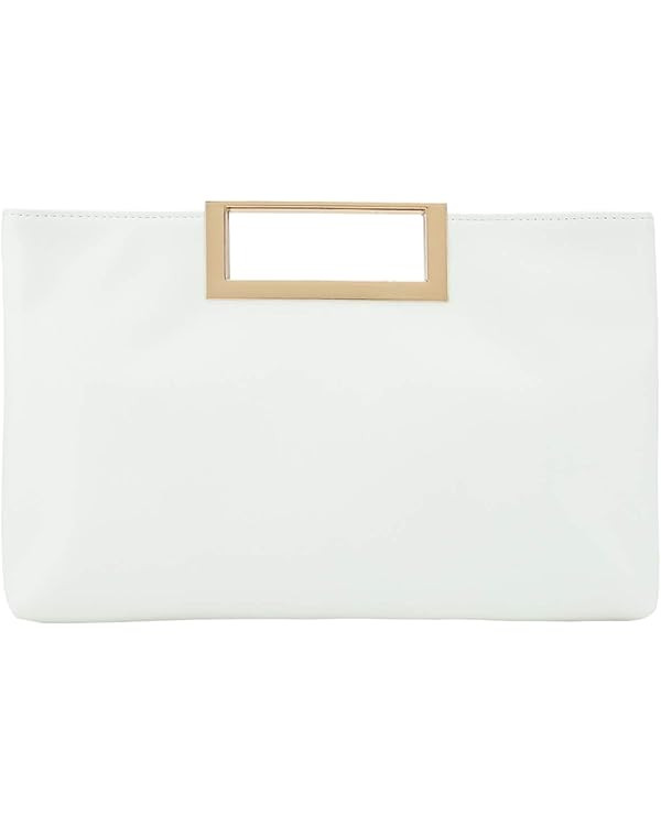 CHARMING TAILOR Fashion PU Leather Handbag Stylish Women Convertible Clutch Purse | Amazon (US)