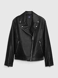 Faux-Leather Moto Jacket | Gap (US)