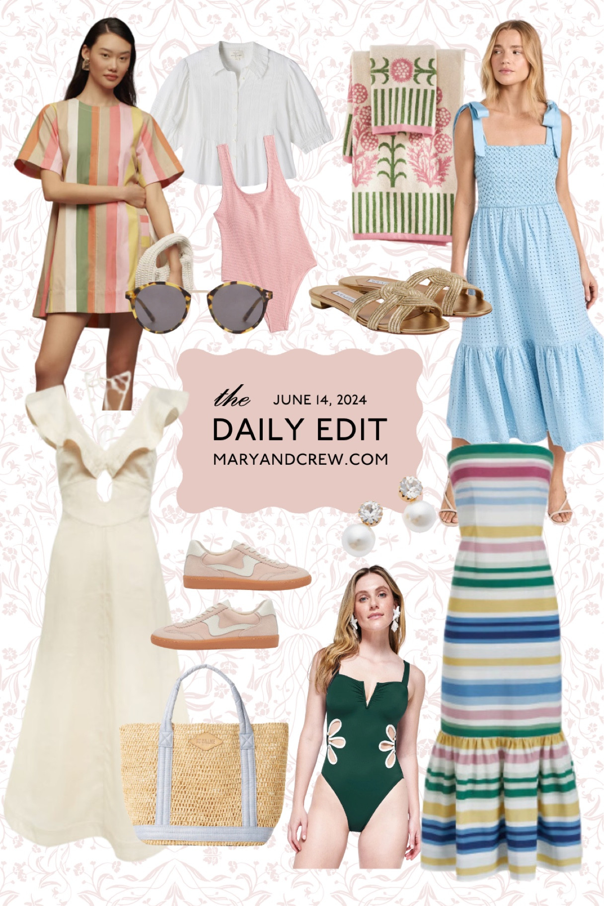 Daily edit 6.14.24 (dress is coco shop)

Wedding guest dress, spring dress, heels, sandals, jeans, travel outfit, graduation dress, swim, bathing dress, resort, midi dress, maxi dress, white dress, vacation outfit, spring outfits, summer outfit, classic style, preppy style, elegant style, Tuckernuck, Boden, j.crew, Anthropologie, j.McLaughlin, sezane

#LTKSeasonal #LTKStyleTip #LTKFindsUnder50