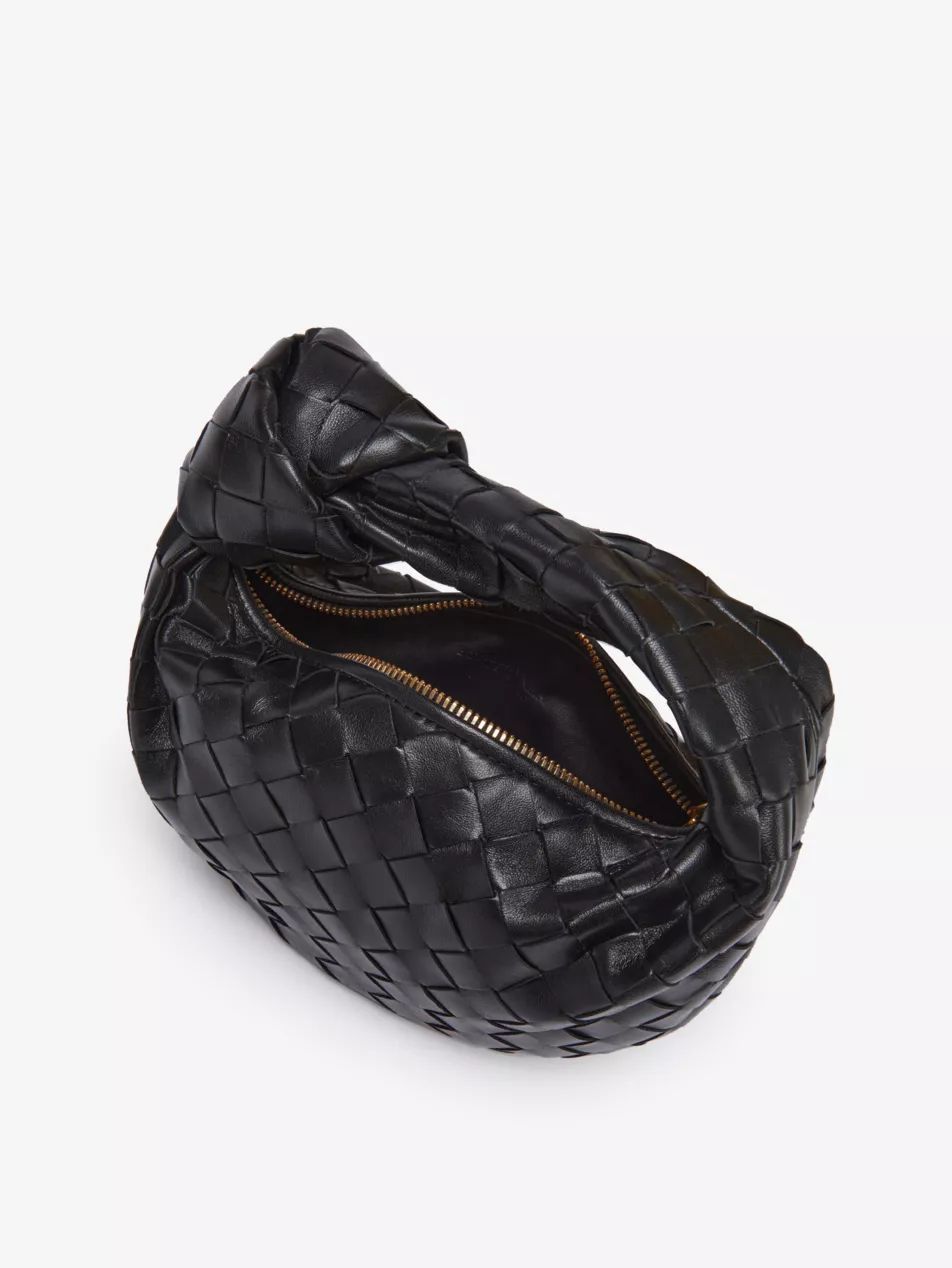 Mini Jodie Intrecciato leather top-handle bag | Selfridges