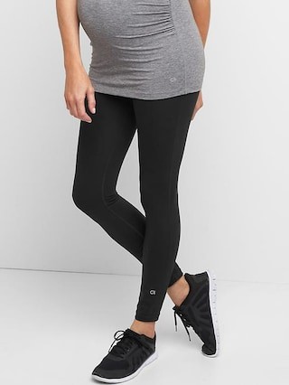 Maternity GapFit Blackout Full Panel Full Length Leggings | Gap (US)