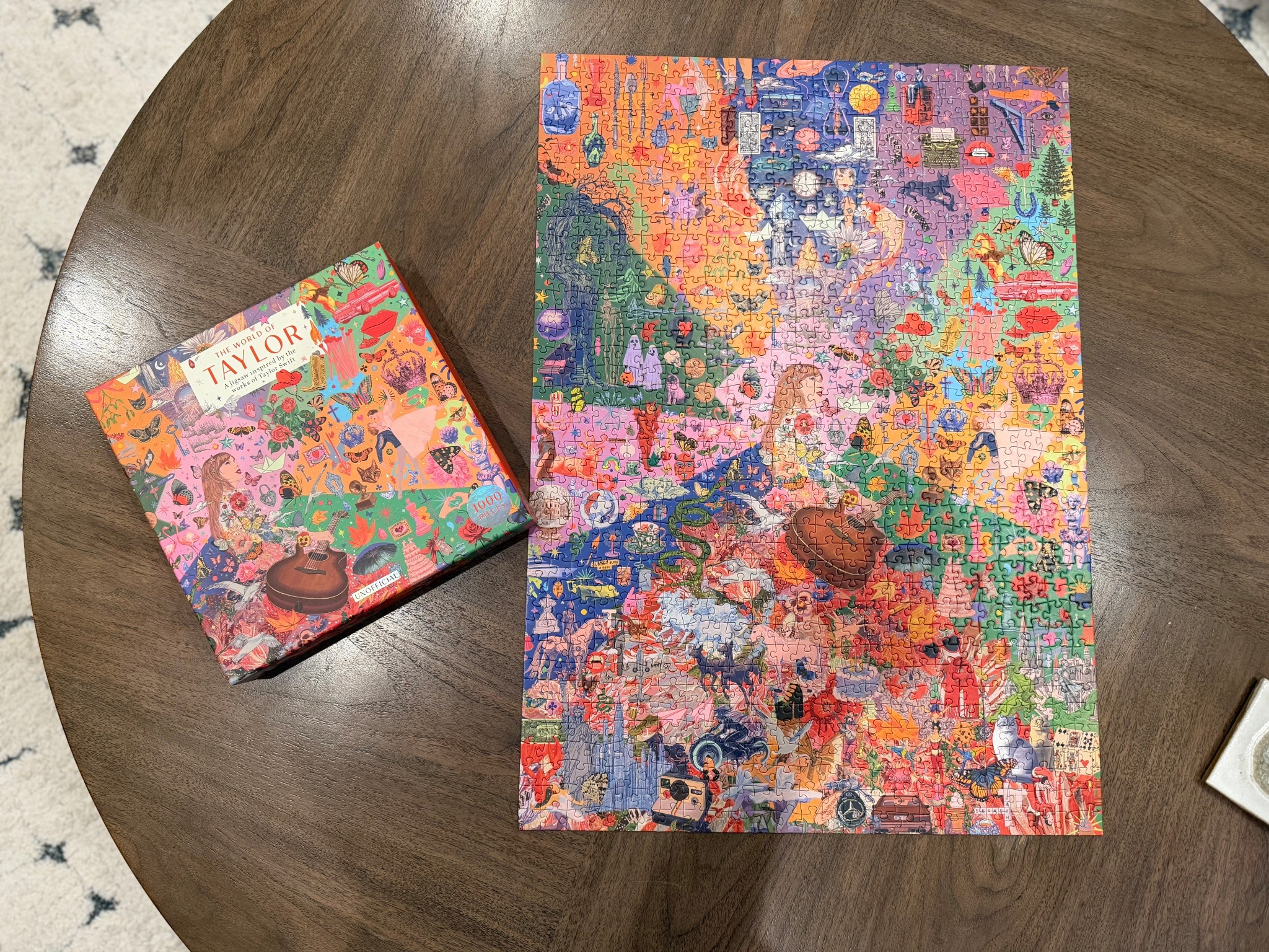 The world of Taylor swift 1000 piece puzzle 
Winter weekend things to do 