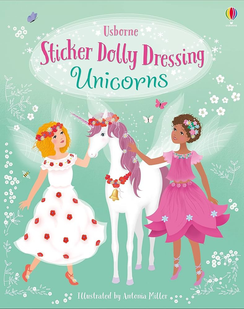 Sticker Dolly Dressing Unicorns | Amazon (US)