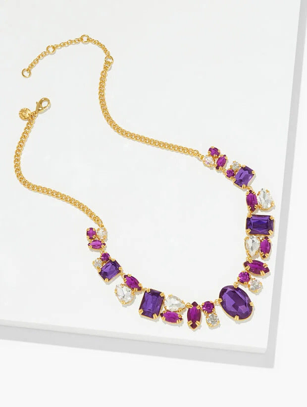 Crystal Ensemble Necklace | Talbots
