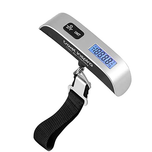 travel inspira Luggage Scale, Portable Digital Handging Baggage Scale for Travel, Suitcase Weight... | Amazon (US)