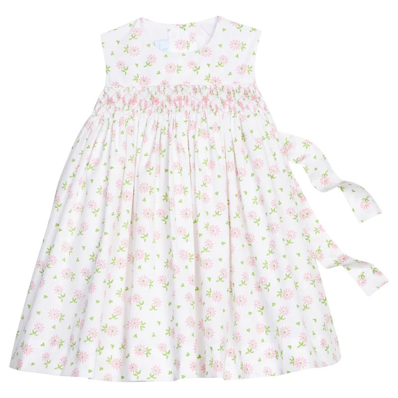 Little English Simply Smocked Dress- Meriwether Floral | JoJo Mommy