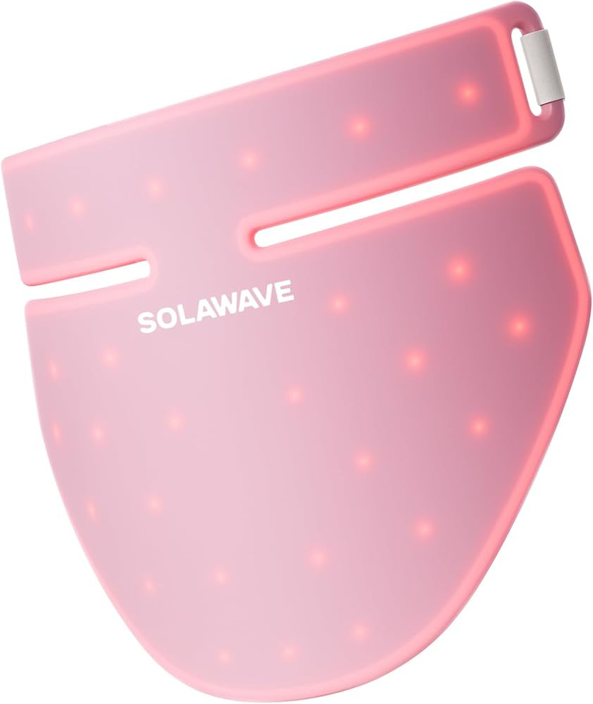 Solawave Neck & Chest Red Light Therapy Mask | LED Beauty Device with 4 Wavelengths | Visibly Fir... | Amazon (US)