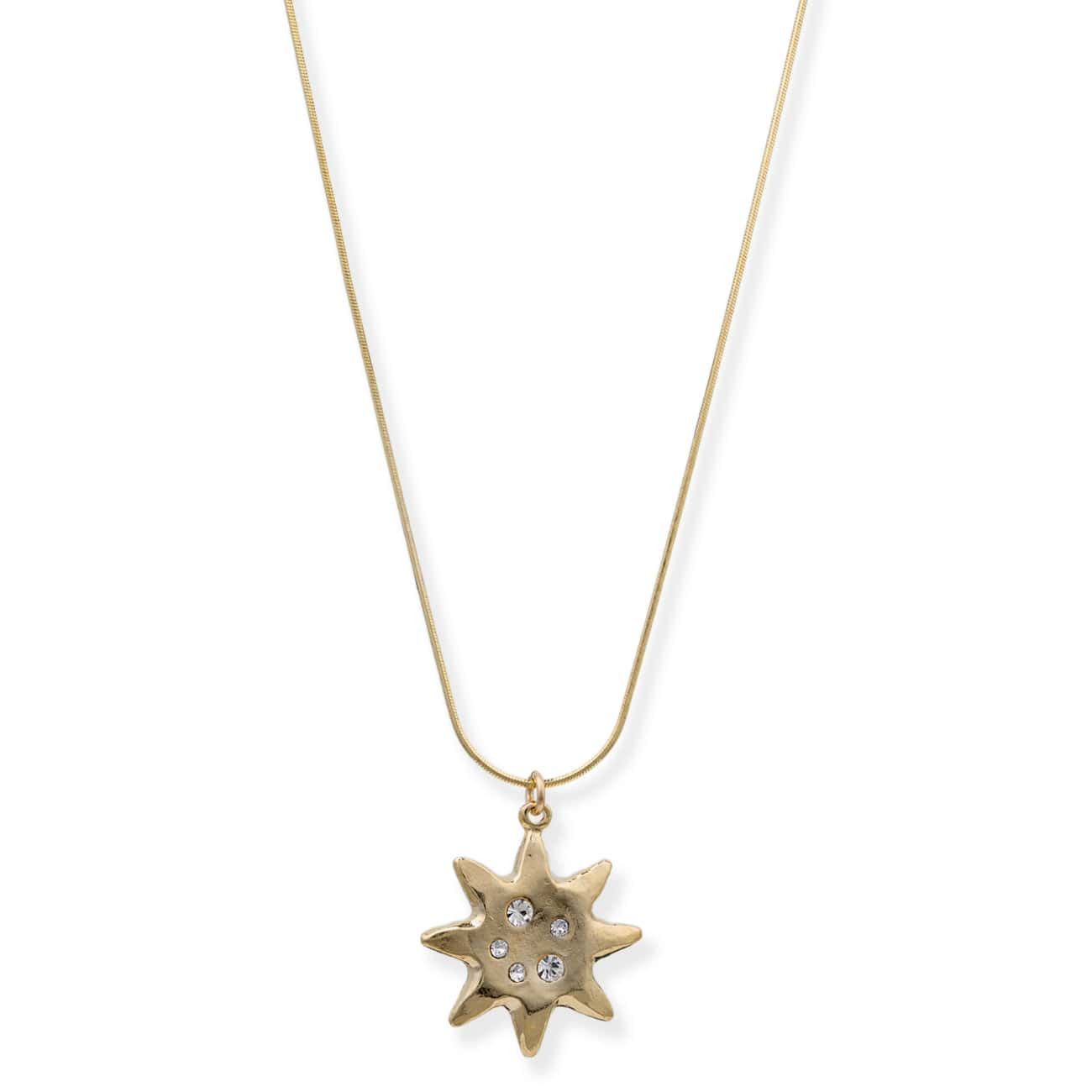 Gilded Sun Mini Necklace | BRACHA