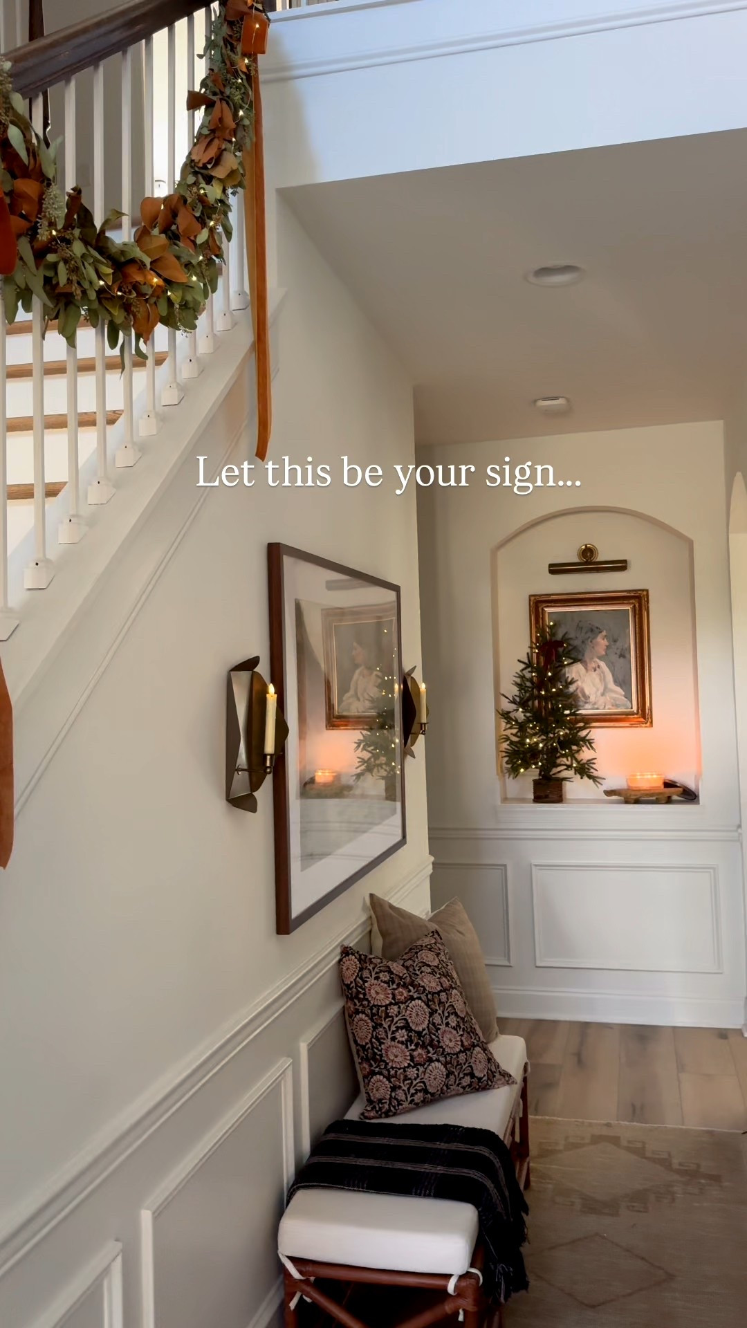 Changing out some of my recess lights to semi-flushmount lighting gives my downstairs hallway so much more character, antique brass lighting, vintage modern lighting 

#LTKStyleTip 

#LTKHome