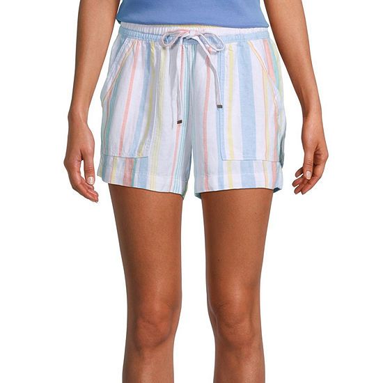 St. John's Bay Womens Mid Rise Soft Short | JCPenney