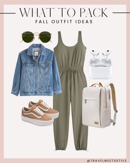 Fall outfit ideas from Abercrombie! Today is the LAST day for 15% off (almost) everything and 25% off denim so stock up while you can! 



Fall outfits, casual outfit, travel outfit, casual jumpsuit, denim jacket, Jean jacket, ray ban sunglasses, vans platform sneakers, AirPod pro, travel backpack, amazon must haves

#LTKtravel #LTKsalealert #LTKSale