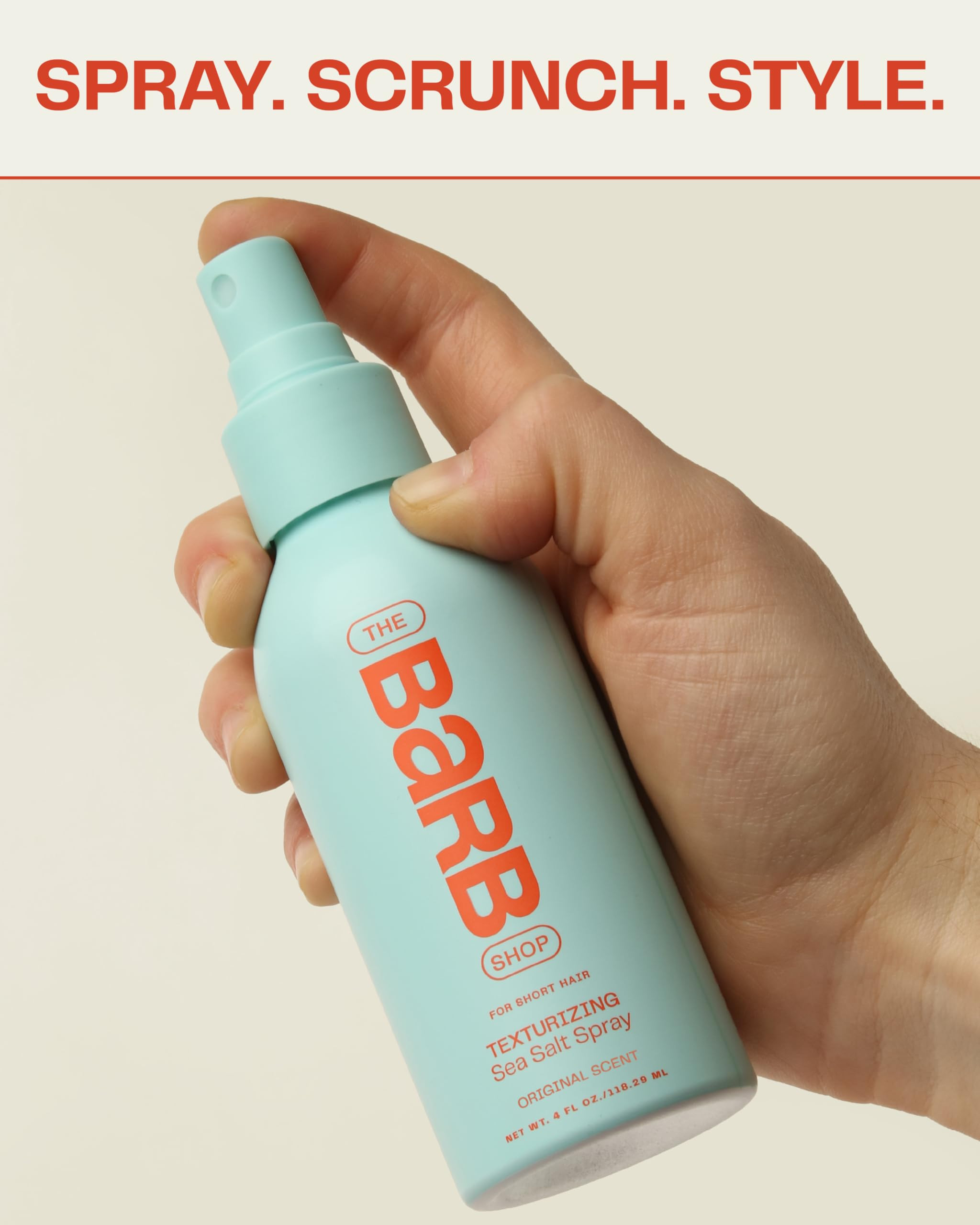 Barb Sea Salt Spray for Hair - Texturizing Beach Wave Spray for Thin and Thick Hair, Soft Matte F... | Amazon (US)