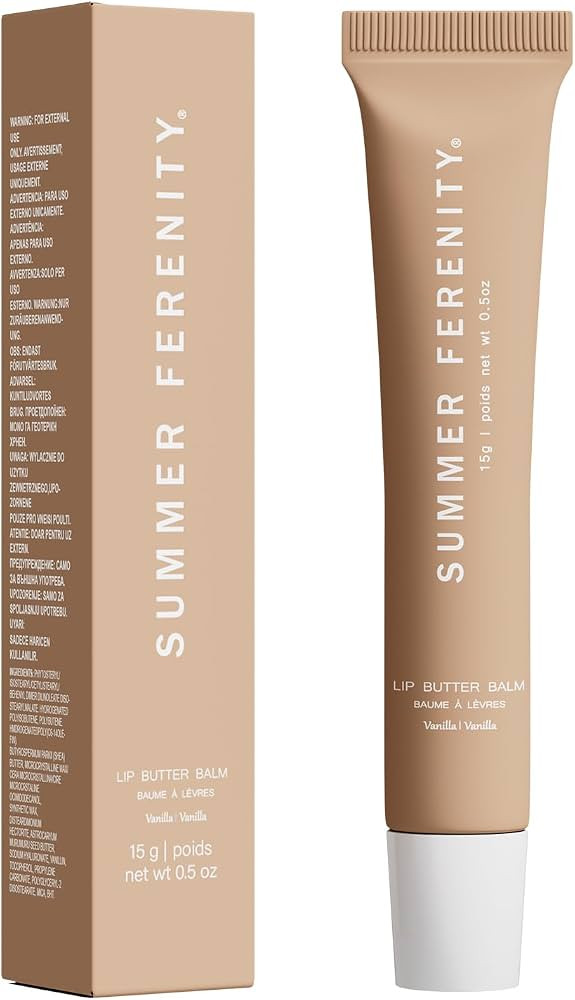 Summer Lip Butter Balm - Conditioning Lip Mask - Vanilla (0.5 Oz) | Amazon (US)
