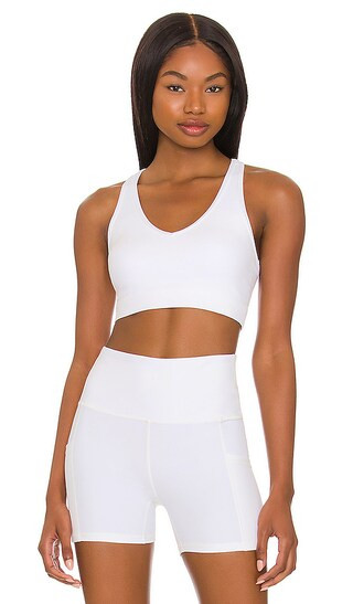 Let's Go Park Sports Bra in White | Revolve Clothing (Global)