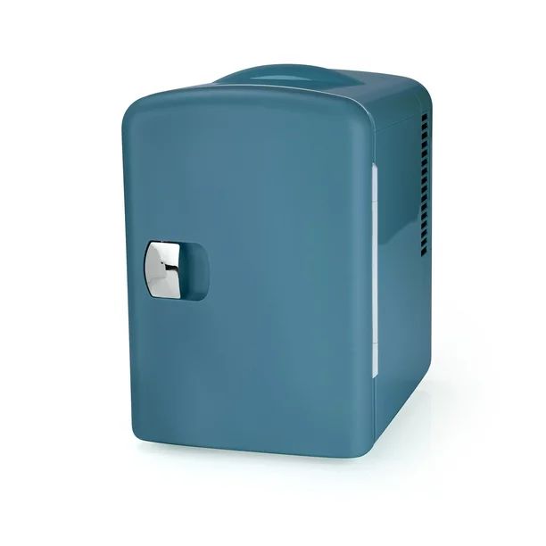 Personal Chiller 6 Can Mini Fridge Beverage and Skincare Refrigerator, Teal - Walmart.com | Walmart (US)