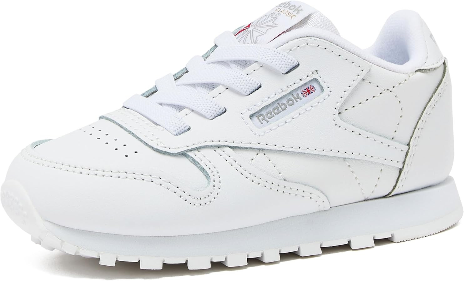 Reebok Classic Leather Girls & Boys Shoes for Kids, Toddler, Little Kid or Big Kid Sneakers, Whit... | Amazon (US)