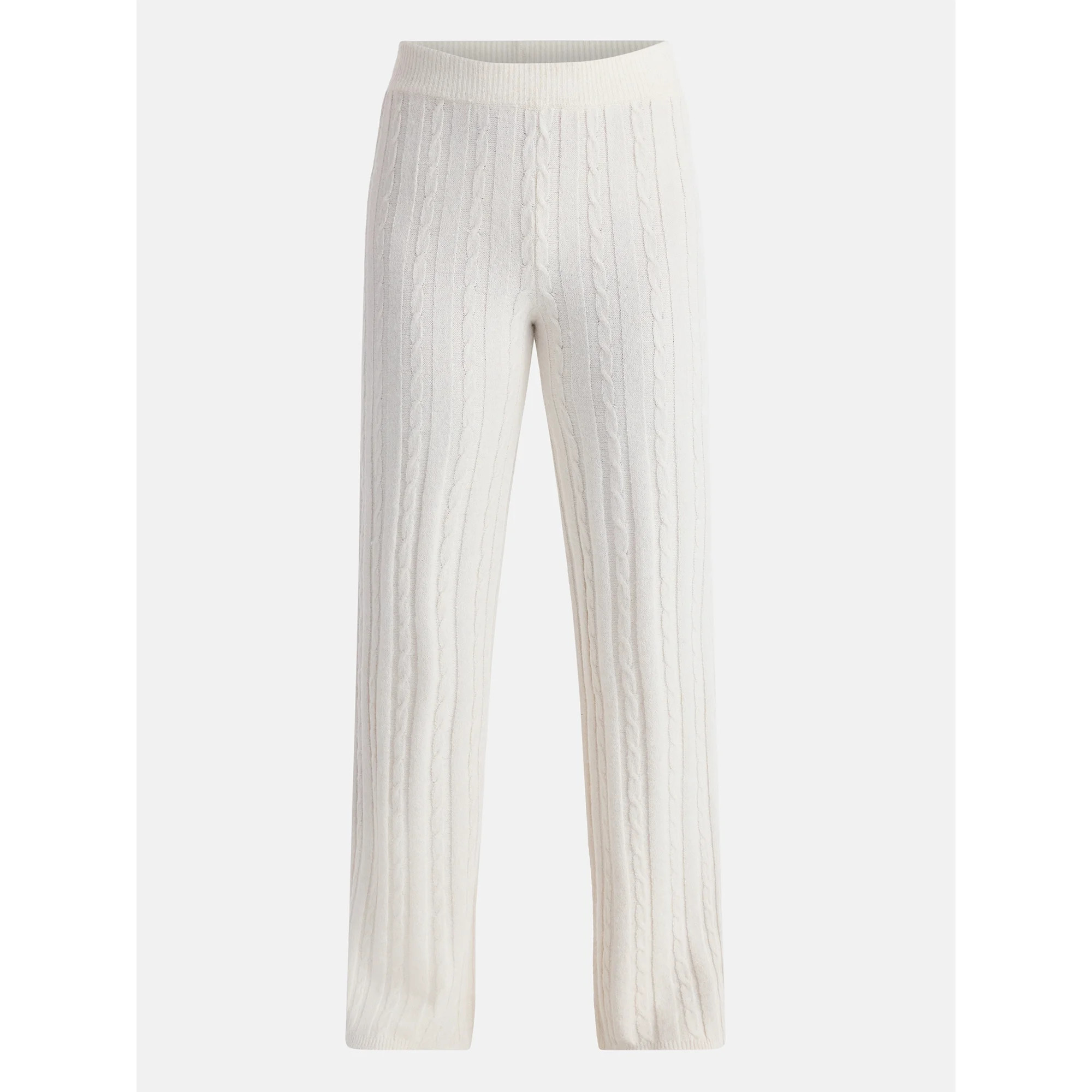 No Boundaries Cable Knit Sweater Wide Leg Pants, 30'' Inseam, Women's | Walmart (US)