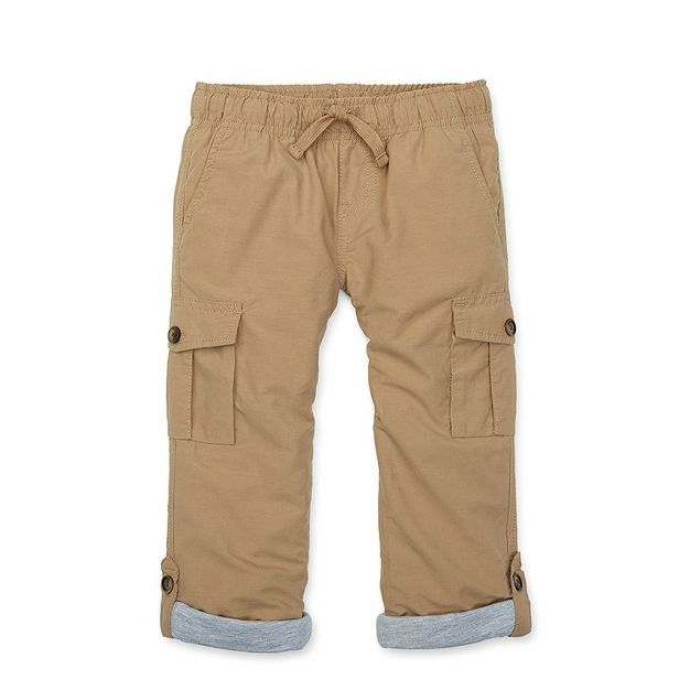 Hope & Henry Boys' Lined Pull-On Cargo Pants, Toddler | Target