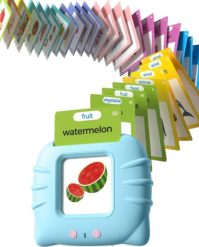 510 Words, Talking Flash Cards for Toddler 1 2 3 4 Year Olds, Language Learning Tools, Pocket Spe... | Amazon (US)