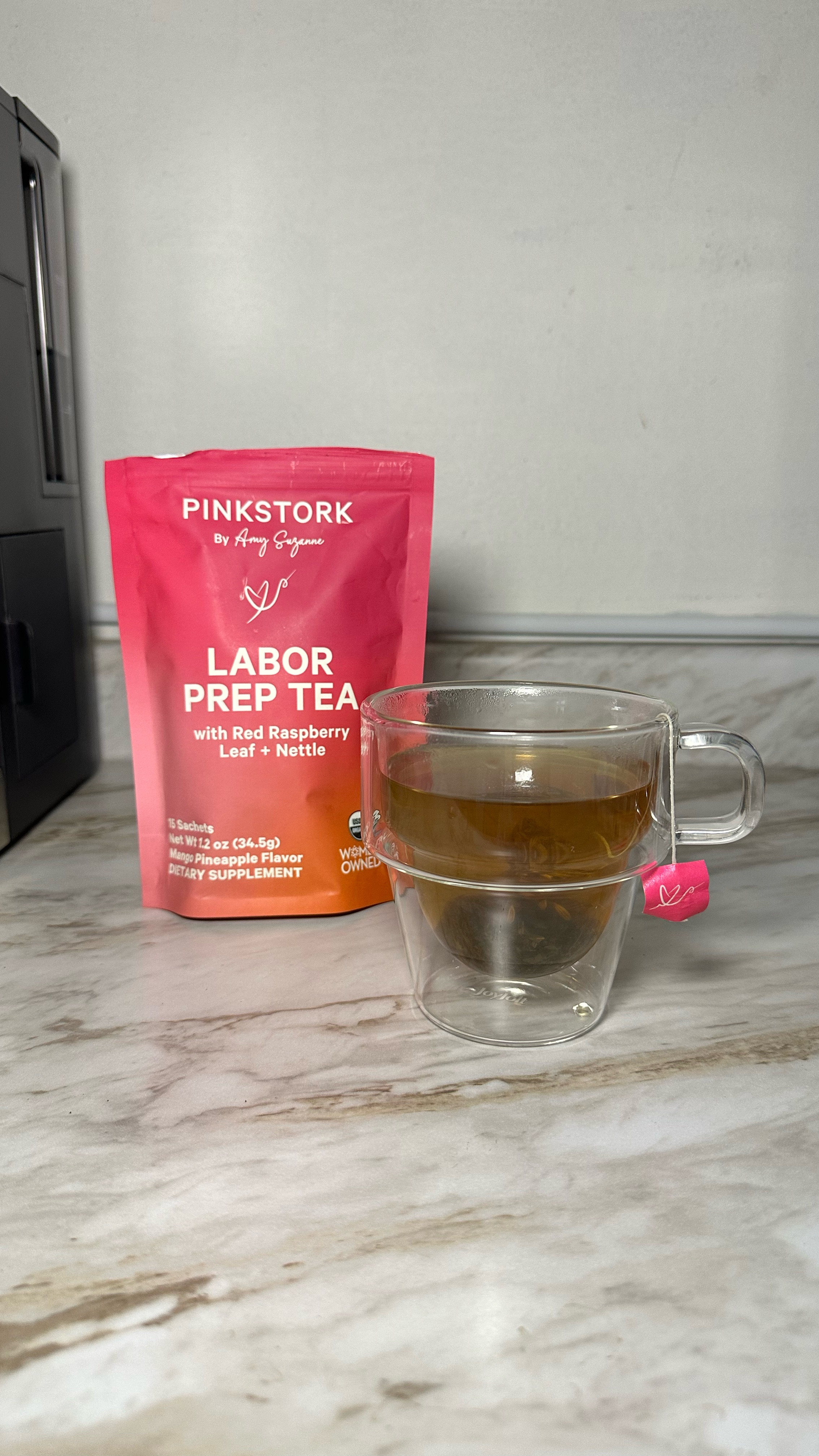 Talking about craving some hot tea... THIS Absolutely delicious!@Pink Stork nailed it!💕
Pregnant mamas searching for some red raspberry leaf tea.. this is the one, i promise you!
If you shop through my pinkstork website you can get 20% off your order using code: MADISONO & it helps your girl out at no extra cost to you🤍
#34weekspregnant #redraspberryleaf #redraspberryleaftea #pregnant
#pregnancyjourney #pregnantmama #laborprep #laboranddelivery #labortea #pinkstork #thirdtrimesterbelike 

#LTKBump #LTKBaby #LTKFindsUnder50