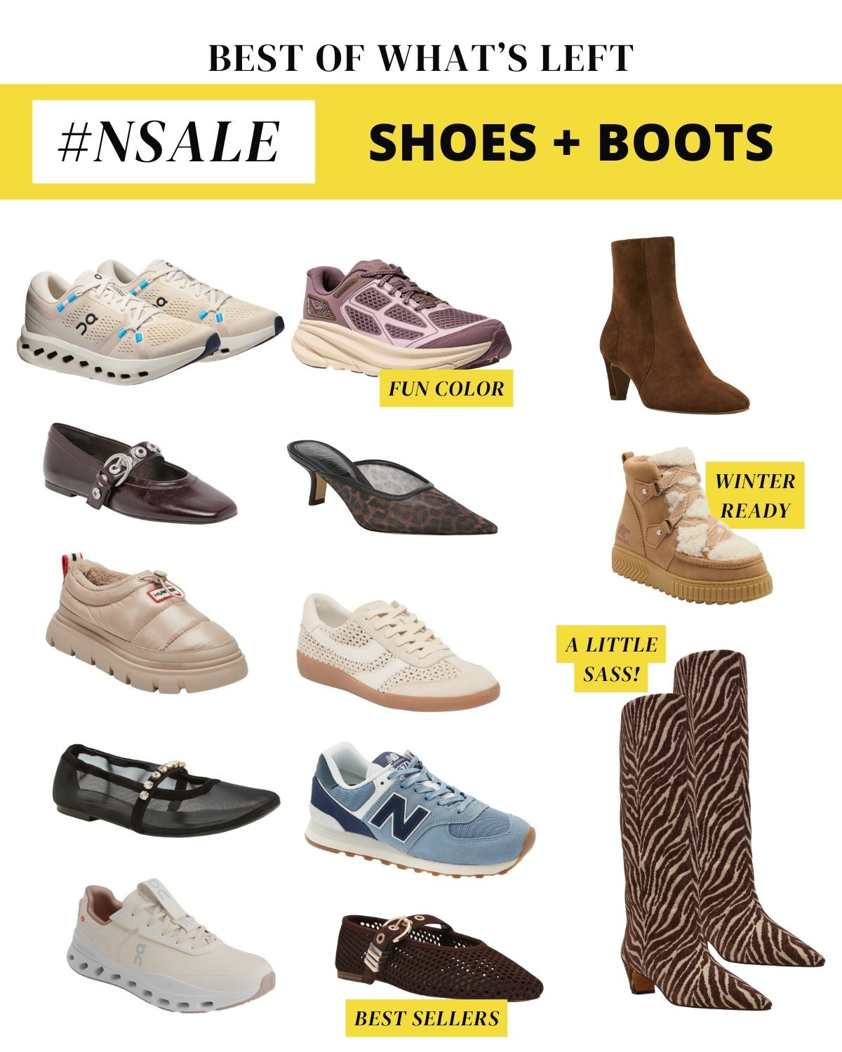 Still time to get the best prices shoes and boots + more from #nsale 👇

#LTKSaleAlert #LTKActive #LTKootd