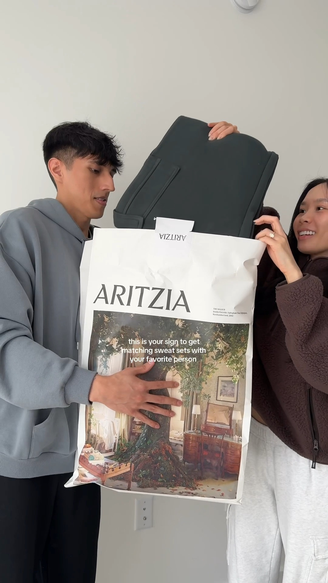couple matching sweat sets from aritzia - a must-have for the aritzia clientele Private Black Fiveday Sale starting November 20 2025. Couple matching sweat set in mineral Green color from aritzia, mega fit raglan hoodie and mega cargo sweatpants sweatfleece aritzia 

#LTKGiftGuide #LTKHoliday #LTKCyberWeek