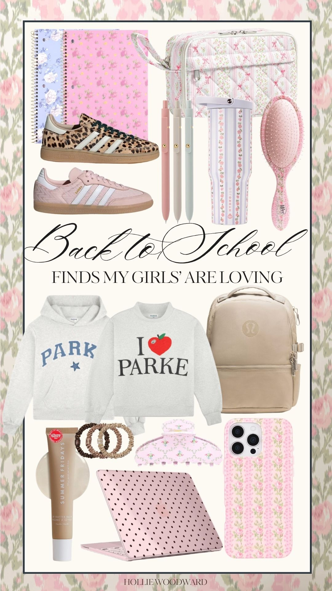 the cutest back to school essentials 🩷 

 