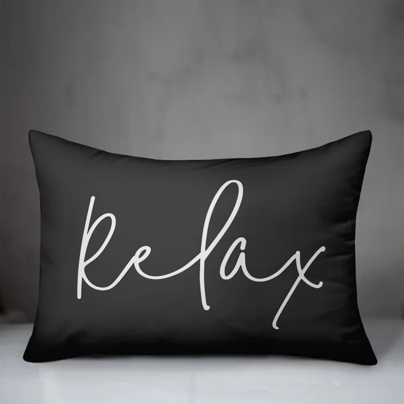 Mcgee Textual Indoor/Outdoor Throw Pillow | Wayfair North America