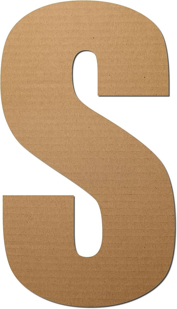 Large Flat Cardboard Letters, Numbers | Custom Decorative Letters & Numbers | Personalized Giant ... | Amazon (US)