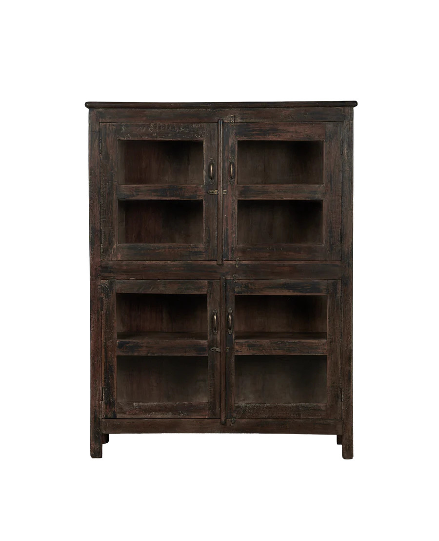 Olive Ateliers Vintage Wood Cabinet - Natural from India | Olive Ateliers