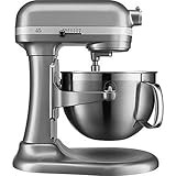 KitchenAid KP26M9XCCU 6-Quart Bowl-Lift Professional Stand Mixer, Contour Silver | Amazon (US)
