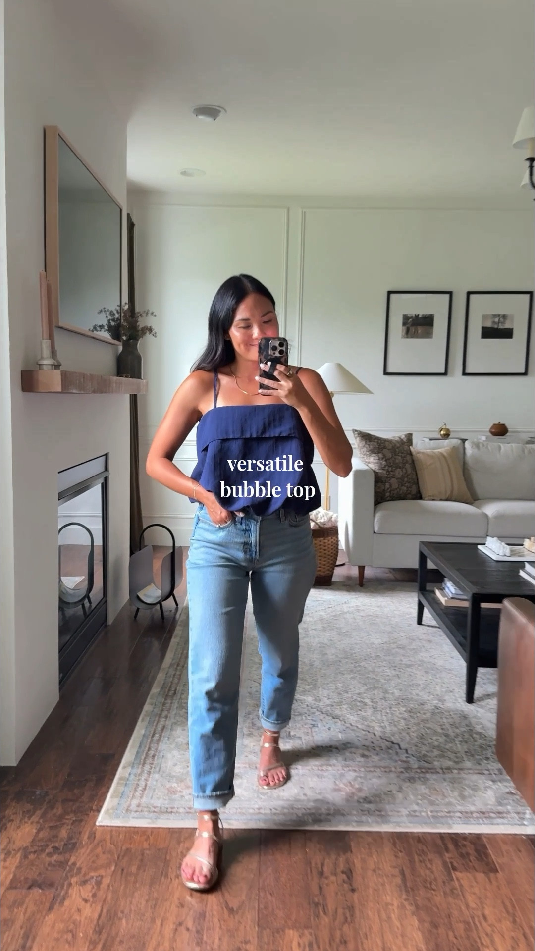 This versatile bubble top elevates any outfit! Wearing a small 

#LTKSeasonal #LTKFindsUnder50 #LTKStyleTip