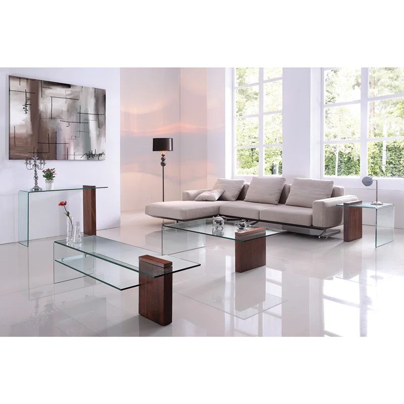 Glass Top Coffee Table | Wayfair North America