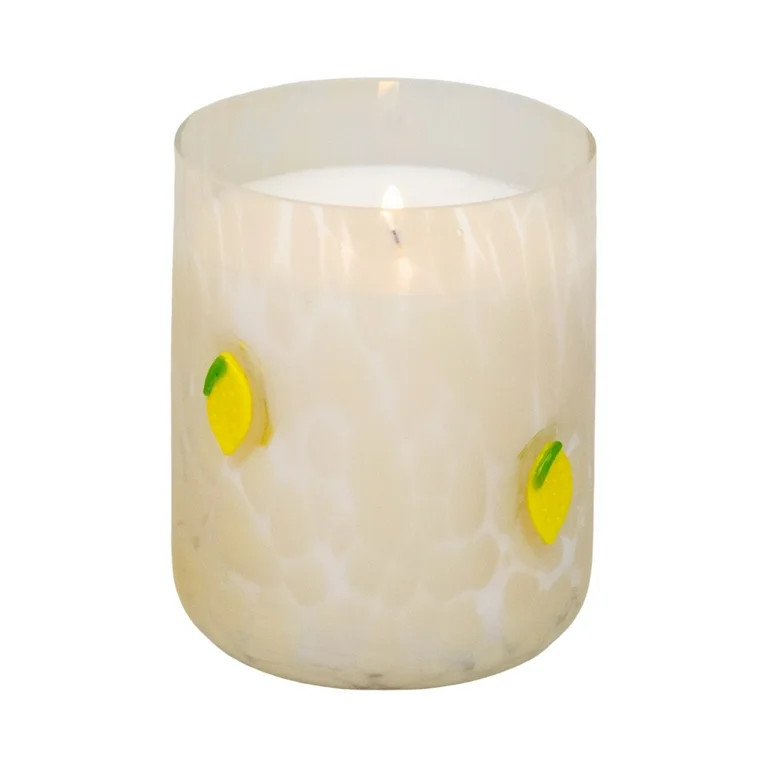 Mainstays 1-Wick Art Glass Scented Jar Candle, Sweet Sugared Lemon, 8.5 oz. | Walmart (US)