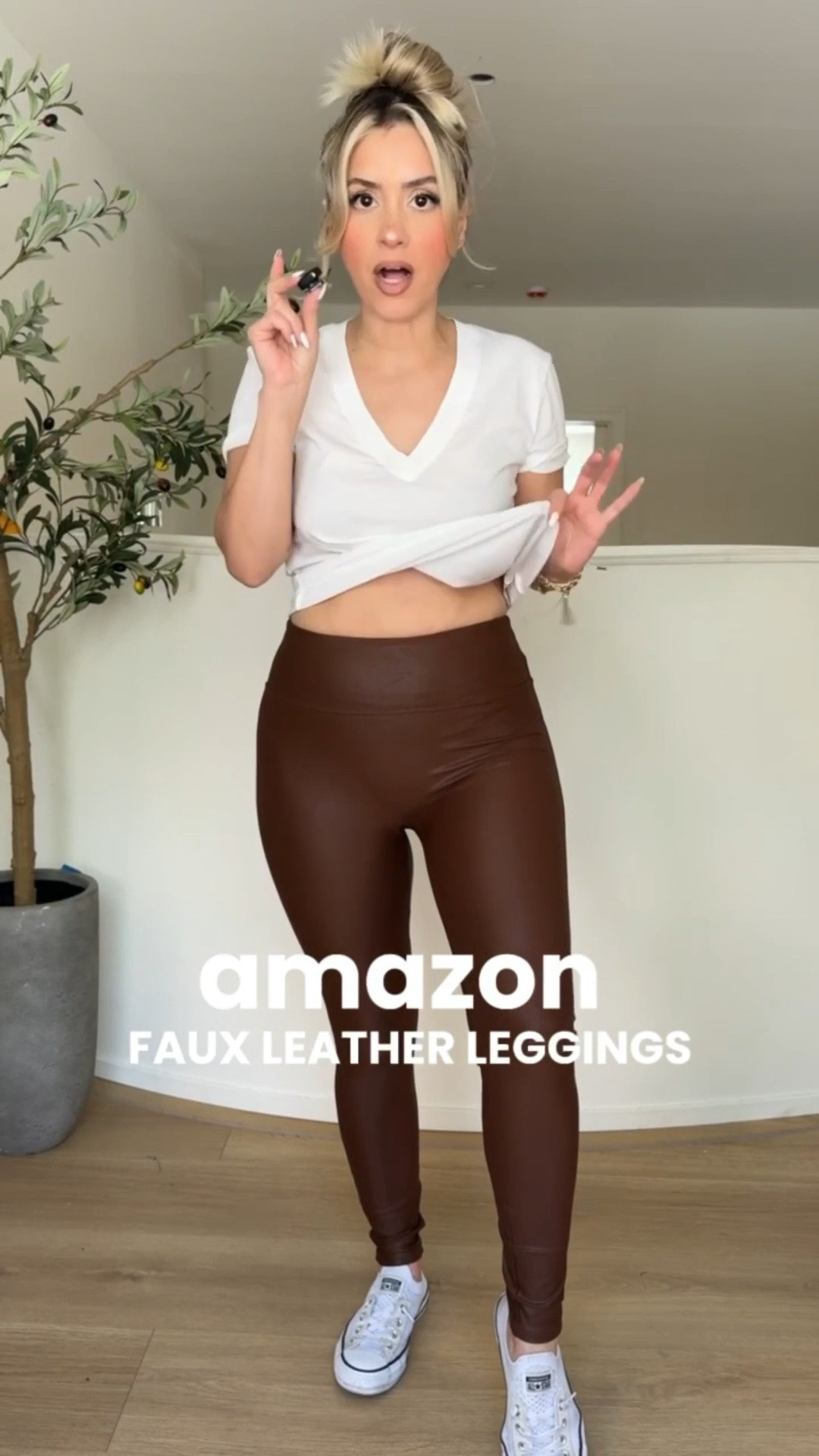 My favorite faux leather leggings 😍

#LTKgrwm #LTKPetite #LTKootd